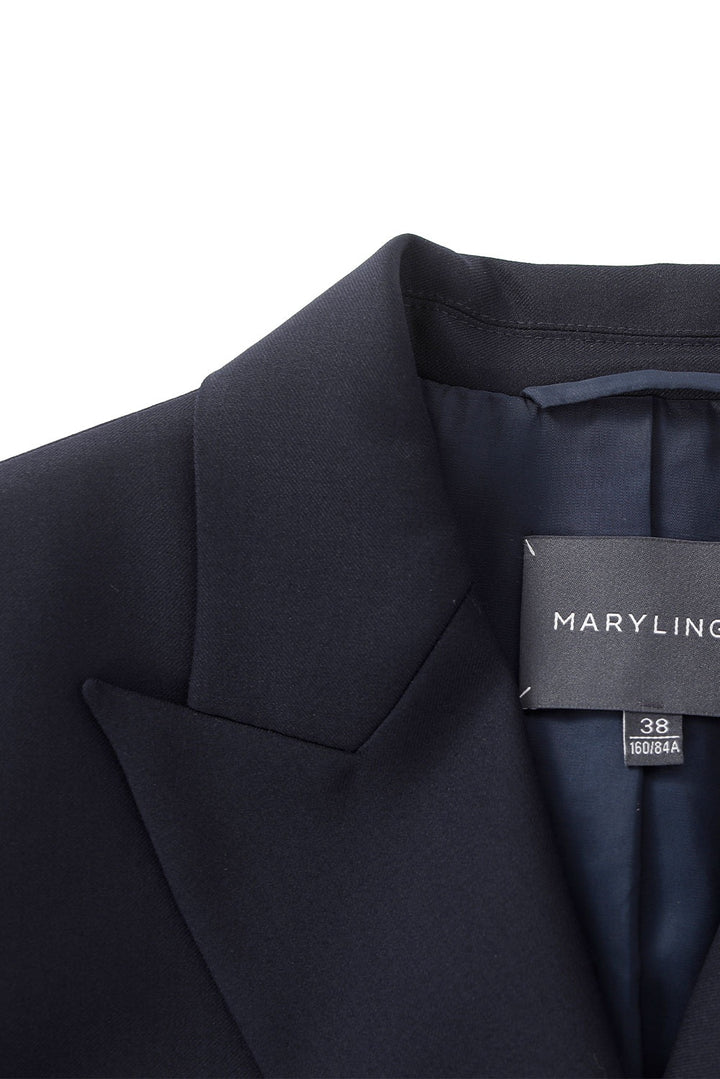 MARYLING Midnight Blue Tailored Blazers
