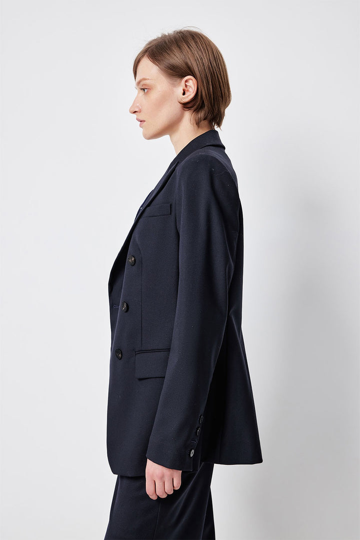MARYLING Midnight Blue Tailored Blazers