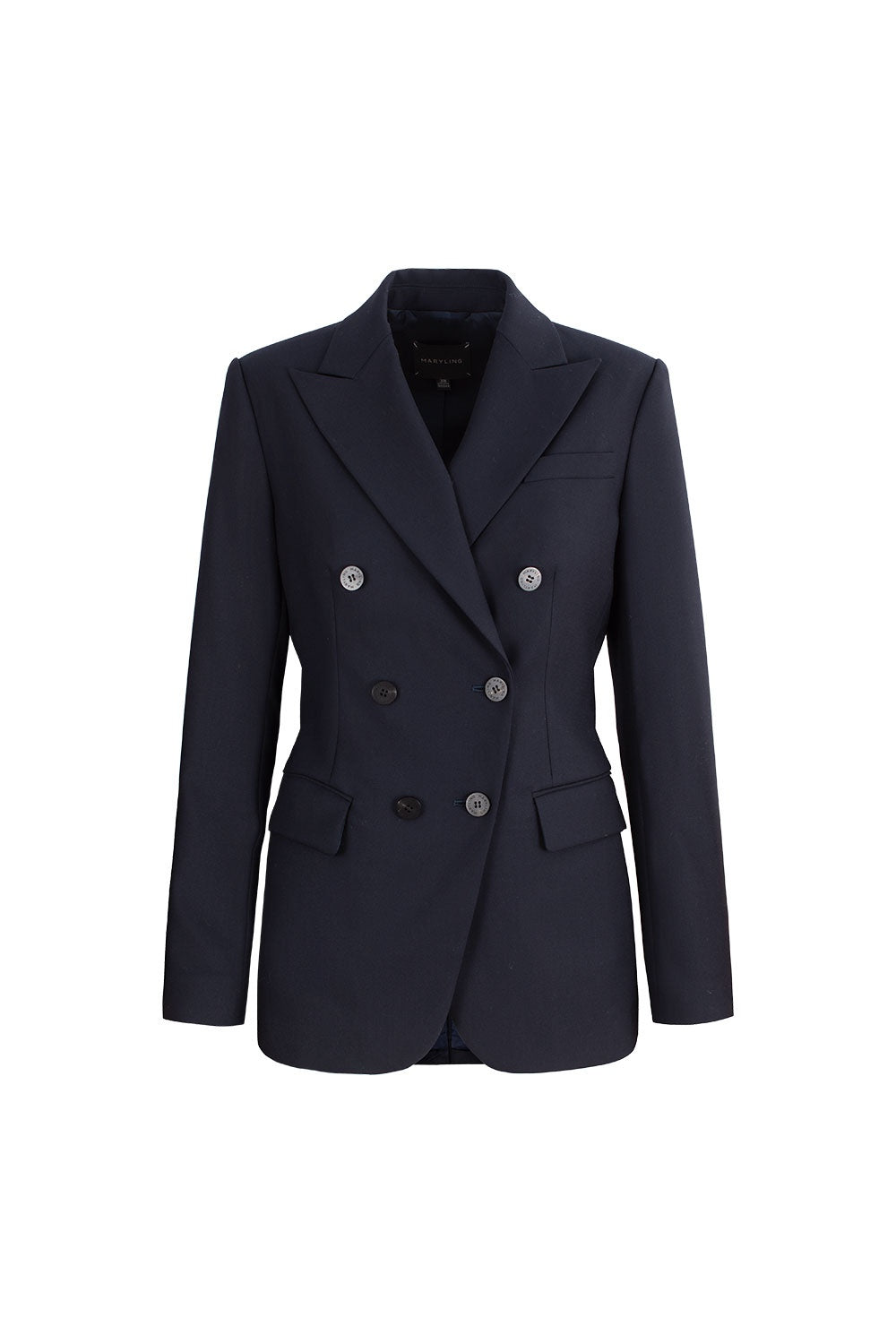MARYLING Midnight Blue Tailored Blazers