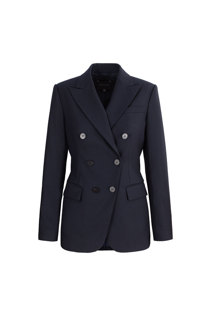MARYLING Midnight Blue Tailored Blazers