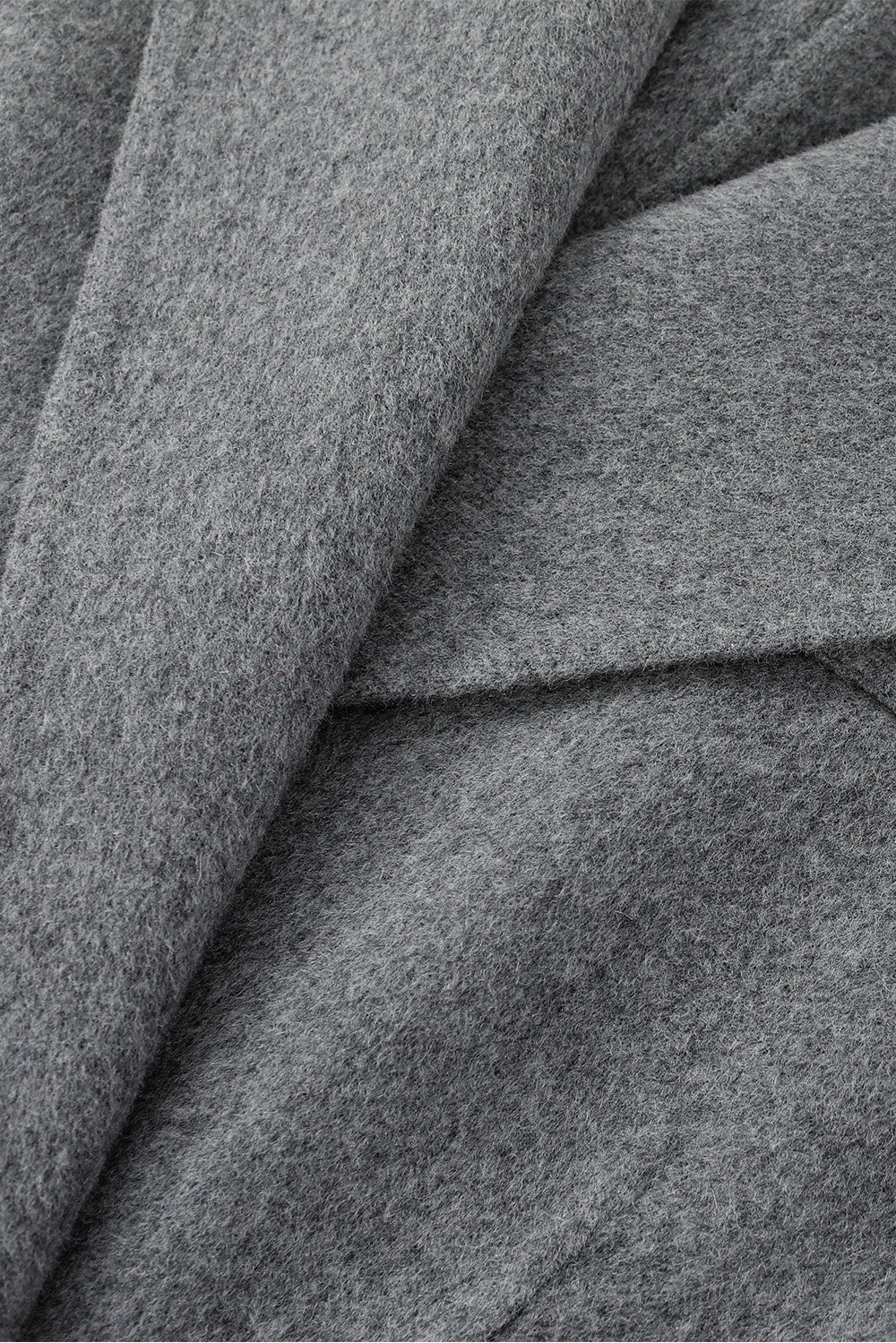MARYLING Timeless Grey Double-Breasted Sculpted Waist Tailored Blazers