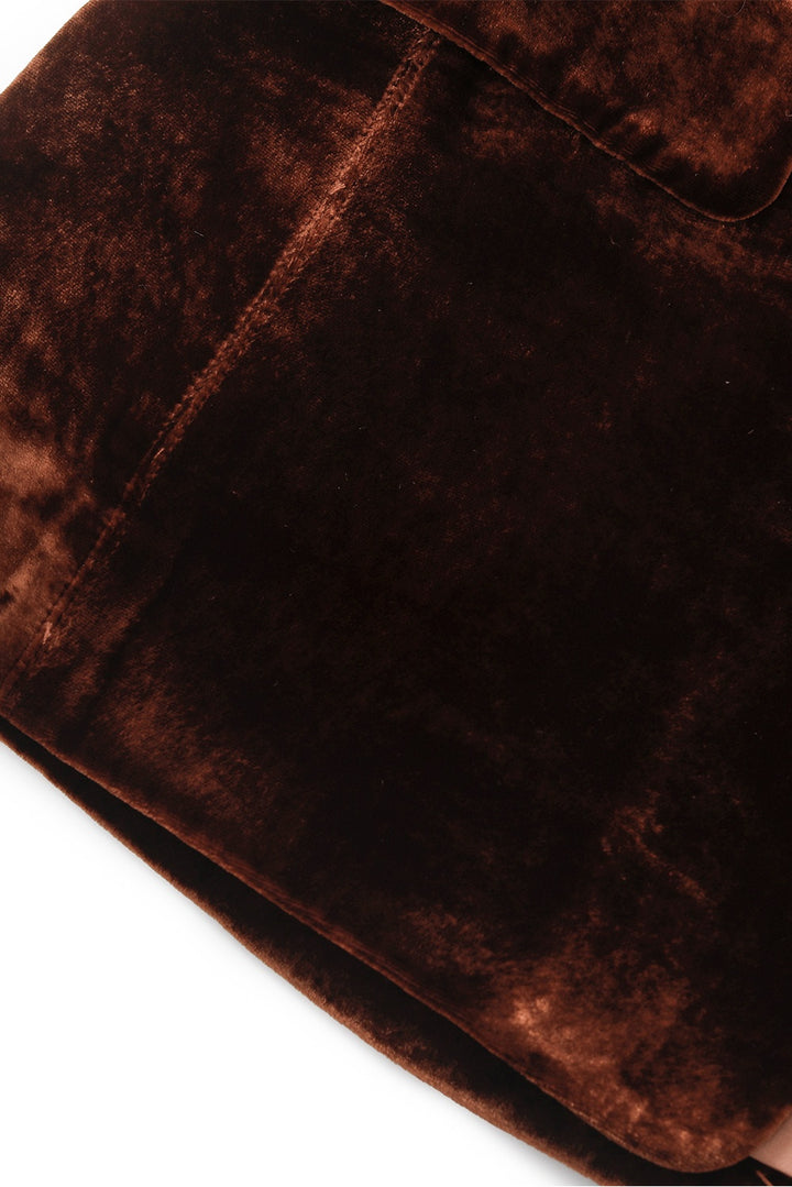 MARYLING Amber Ember Sculpted Short Blazers