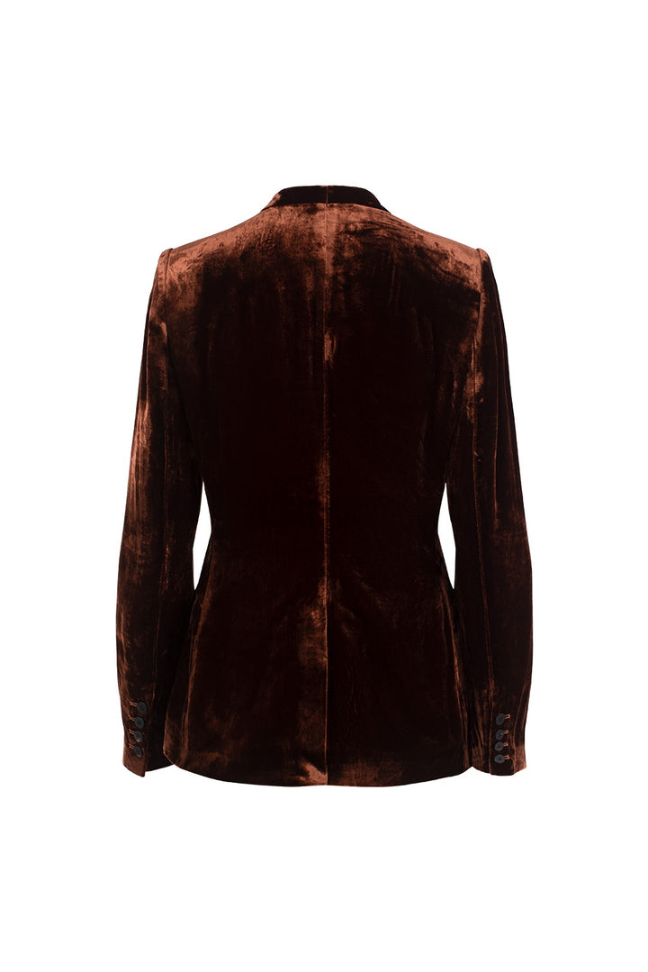 MARYLING Amber Ember Sculpted Short Blazers