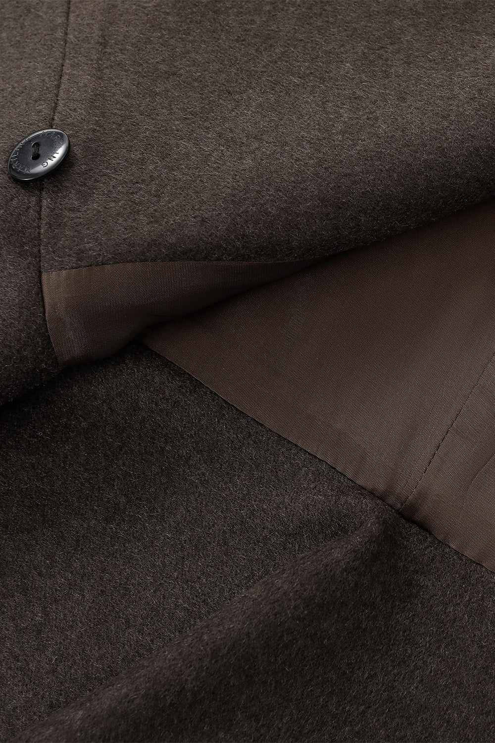 MARYLING Dark Chocolate Noir Sculpted Waist-Defined Tailored Jackets