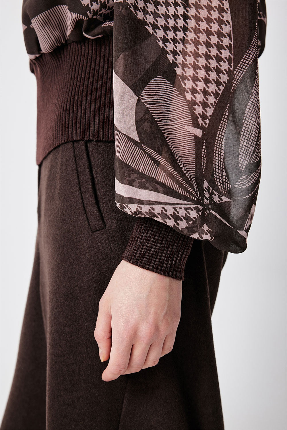 MARYLING Pink Mocha Lily of the Valley Whisper Sweaters