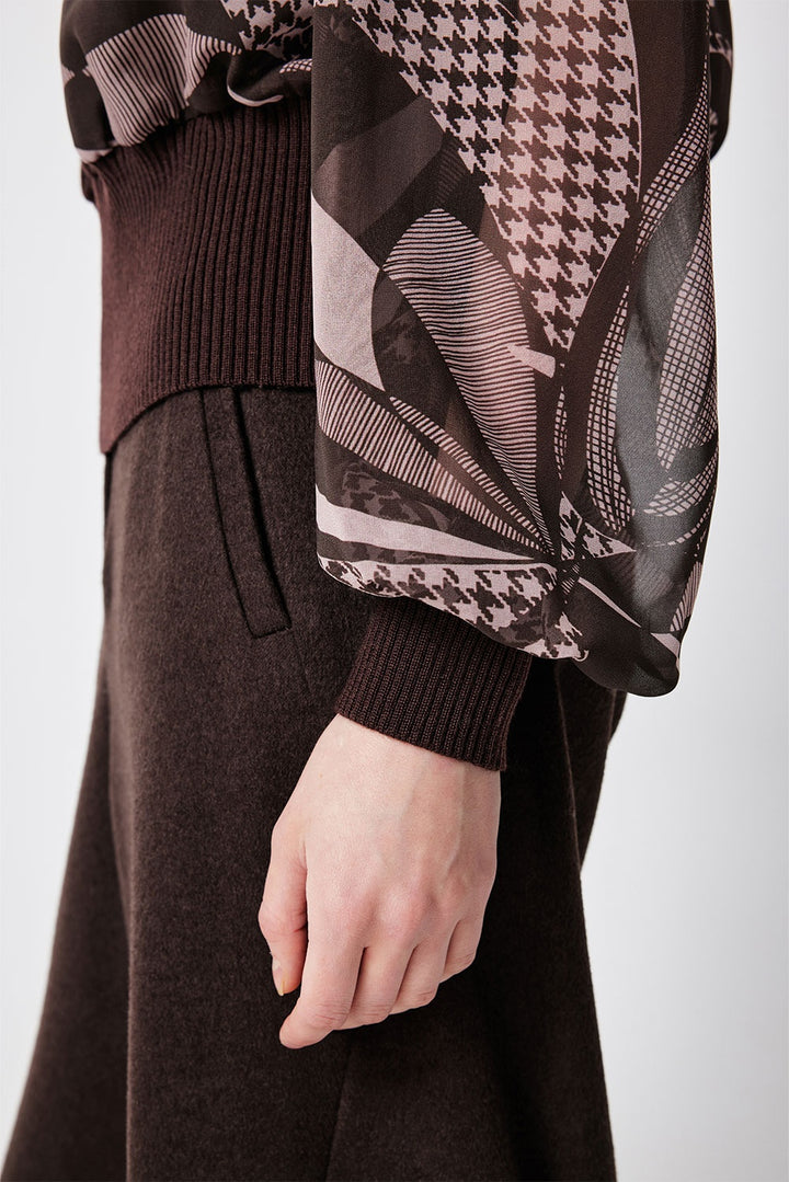 MARYLING Pink Mocha Lily of the Valley Whisper Sweaters