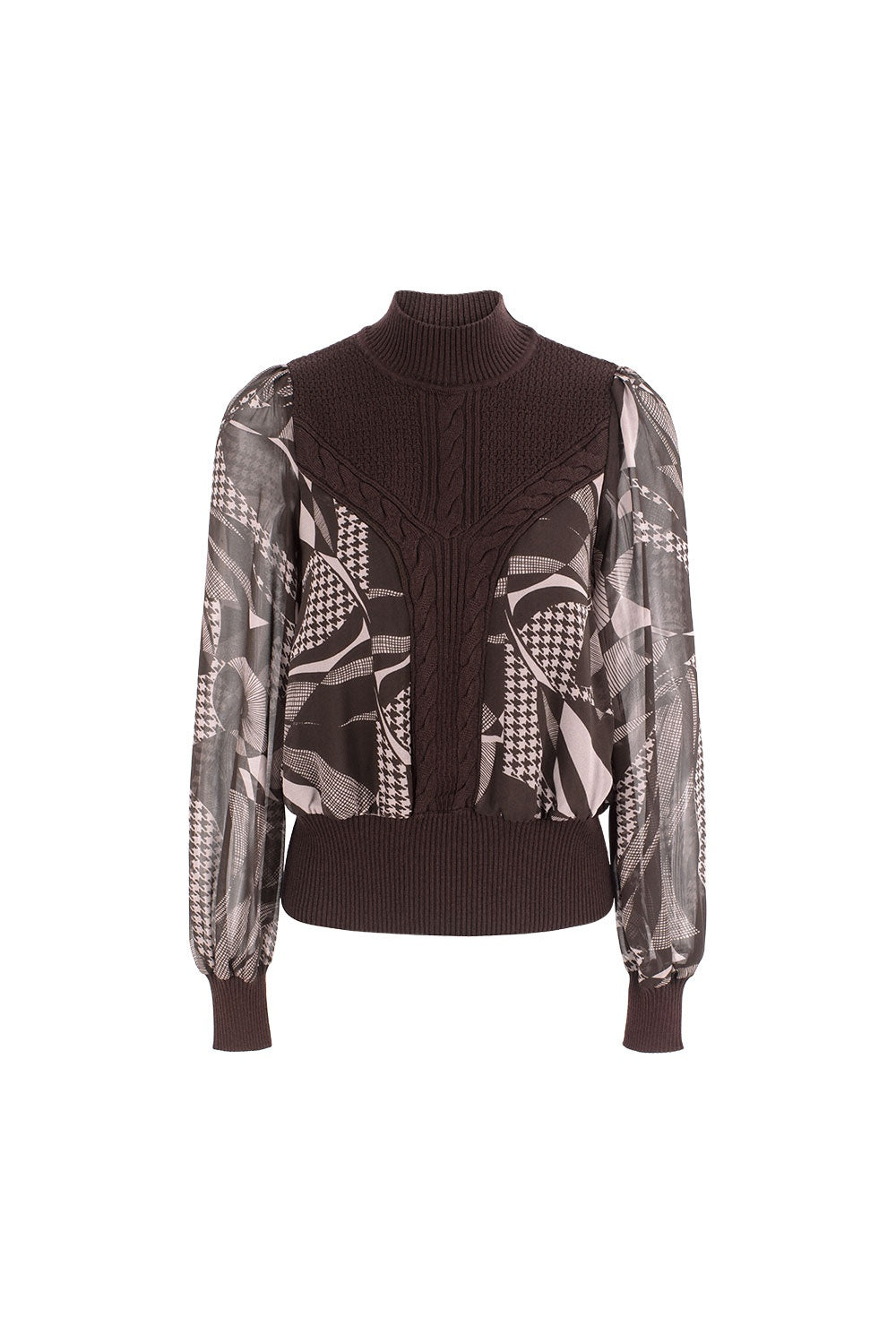 MARYLING Pink Mocha Lily of the Valley Whisper Sweaters