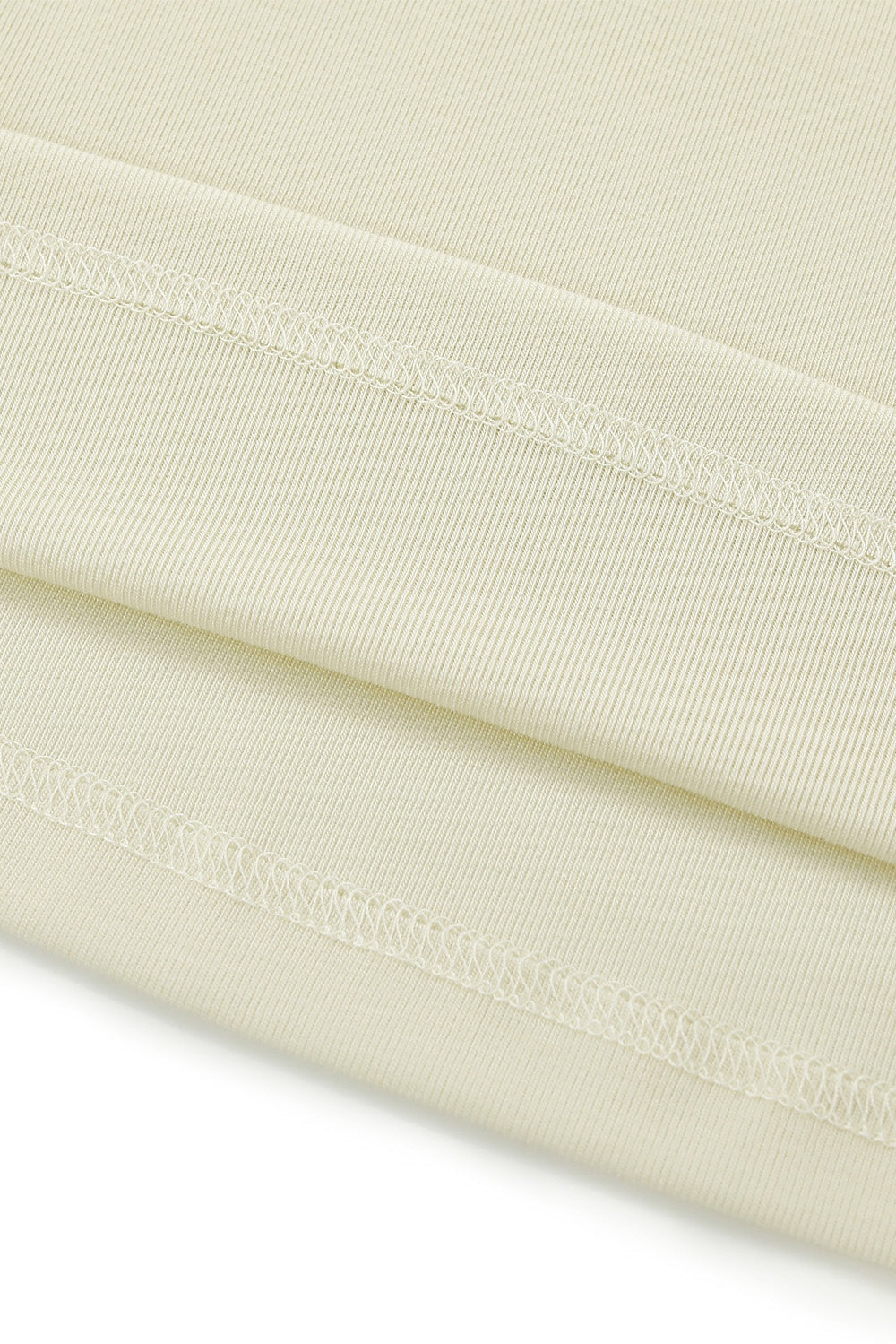 MARYLING Ivory Serene Sculpted Long-Sleeve Knit Sweaters