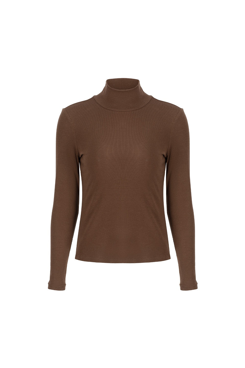 MARYLING Ivory Serene Sculpted Long-Sleeve Knit Sweaters
