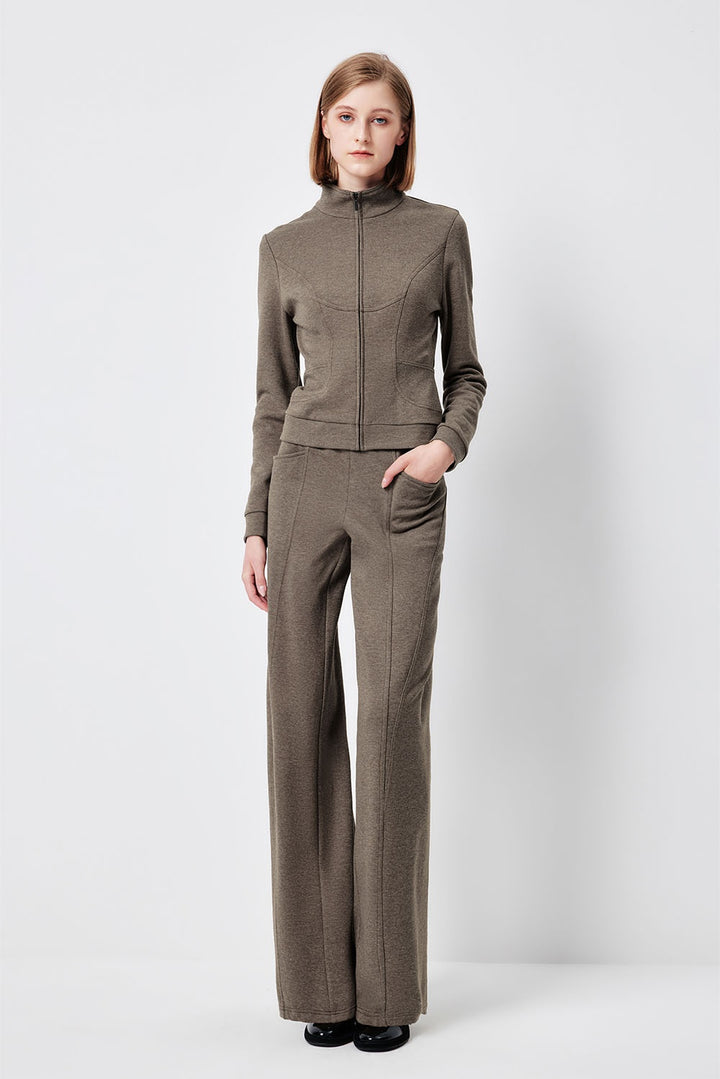 MARYLING  Effortless Wide-Leg Tailored Trousers