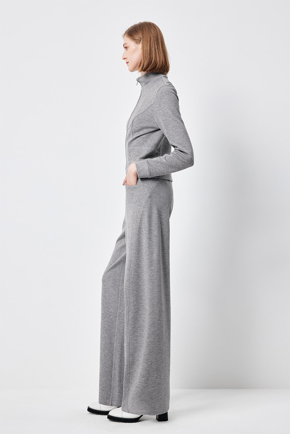 MARYLING  Effortless Wide-Leg Tailored Trousers