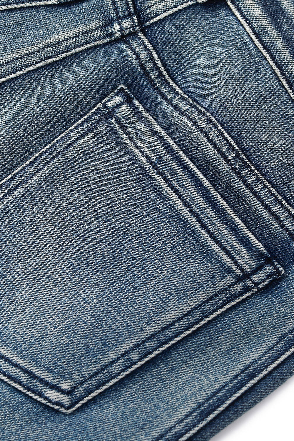 MARYLING Denim Blue Relaxed-Fit Jeans