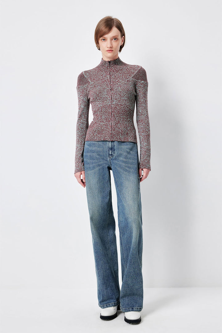 MARYLING Denim Blue Relaxed-Fit Jeans