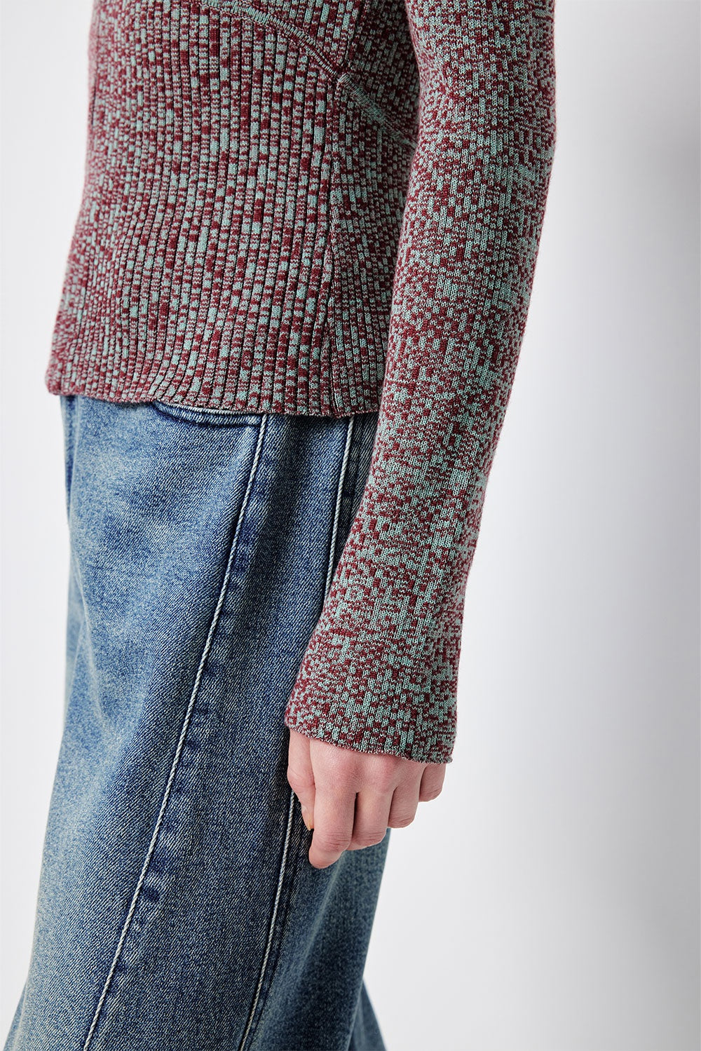 MARYLING Denim Blue Relaxed-Fit Jeans