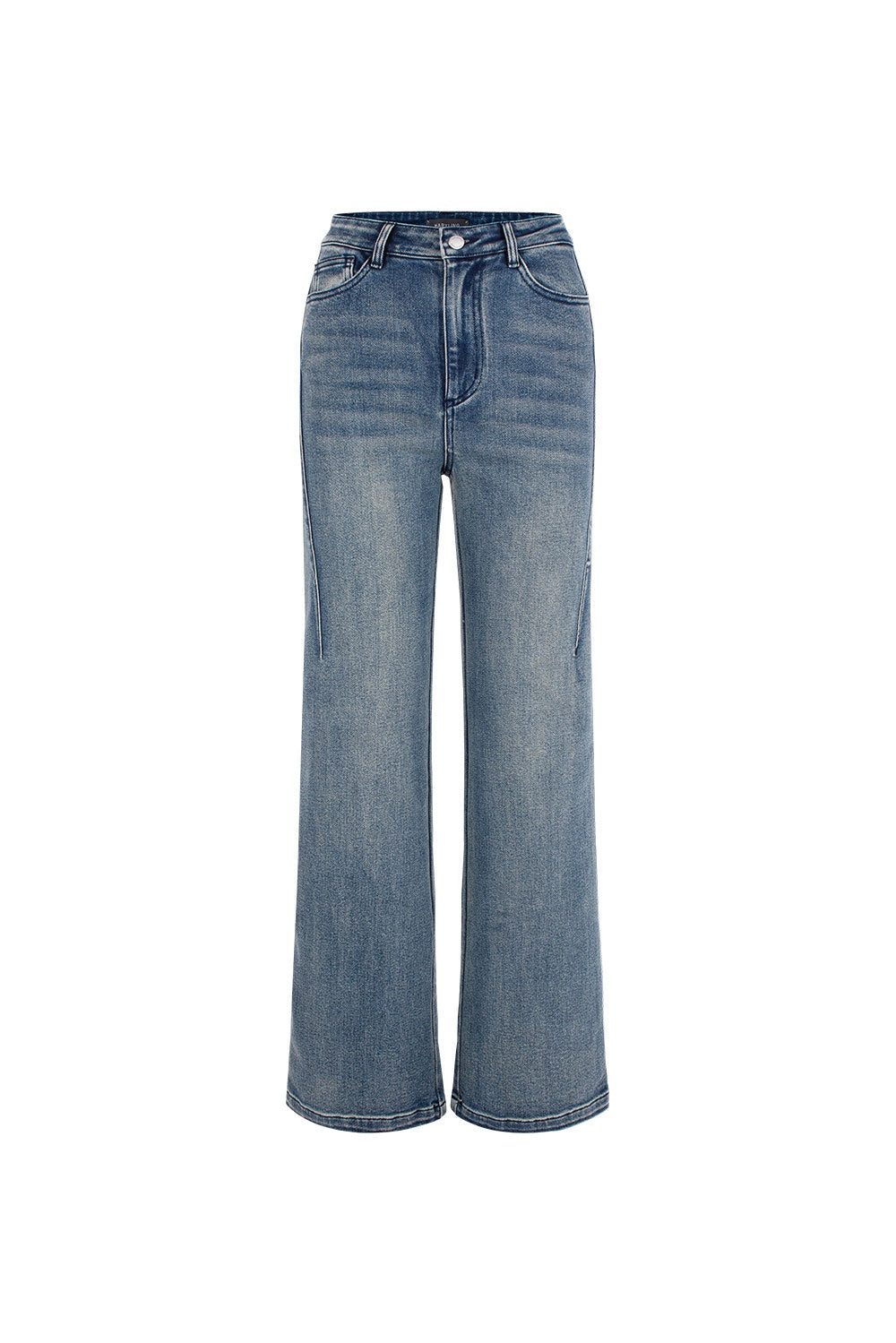 MARYLING Denim Blue Relaxed-Fit Jeans