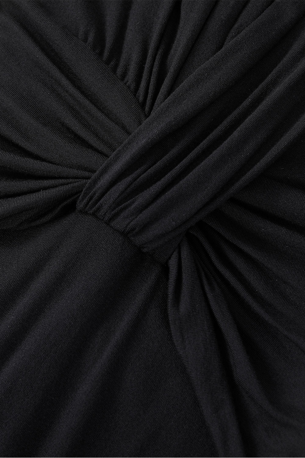 MARYLING Midnight Noir Sculpted Long-Sleeve Column Dresses