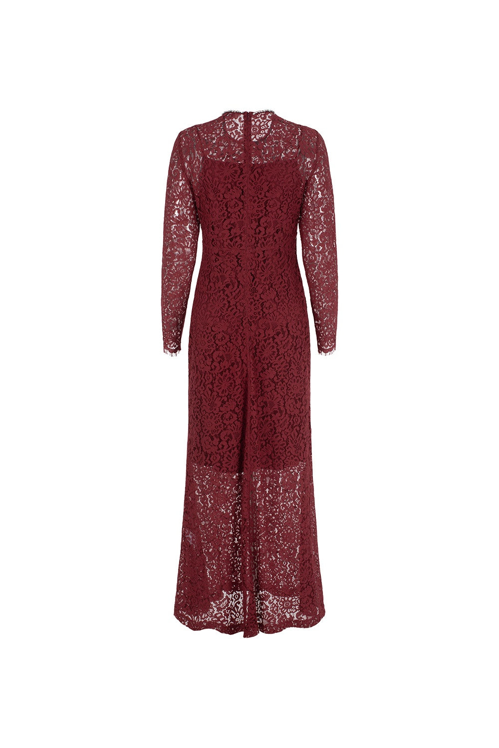 MARYLING Enchanted Evening Lace Long-Sleeve Elegant Gown Dresses