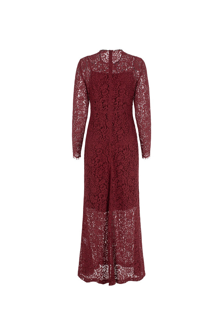 MARYLING Enchanted Evening Lace Long-Sleeve Elegant Gown Dresses