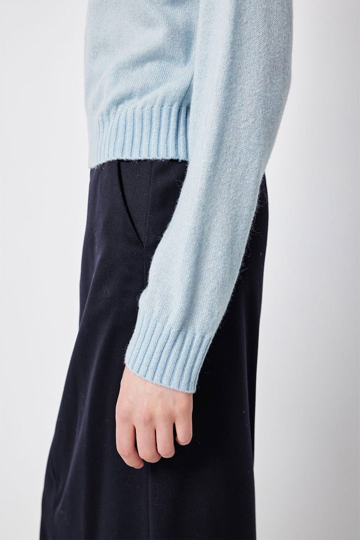 MARYLING Midnight Blue Tailored A-Line Skirts