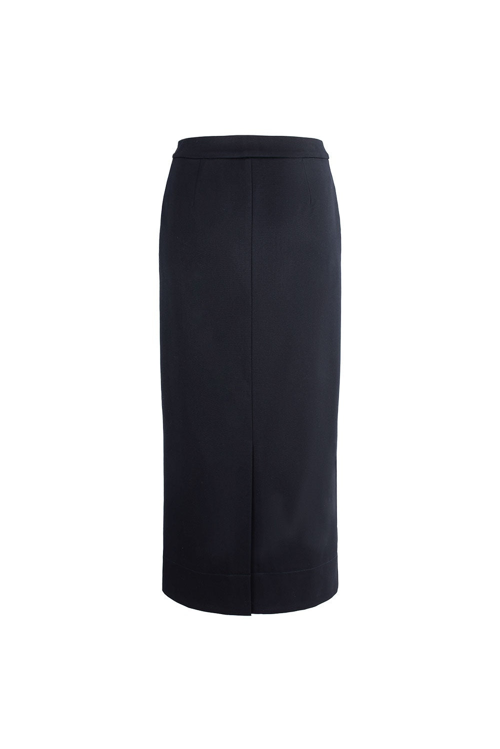 MARYLING Midnight Blue Tailored A-Line Skirts