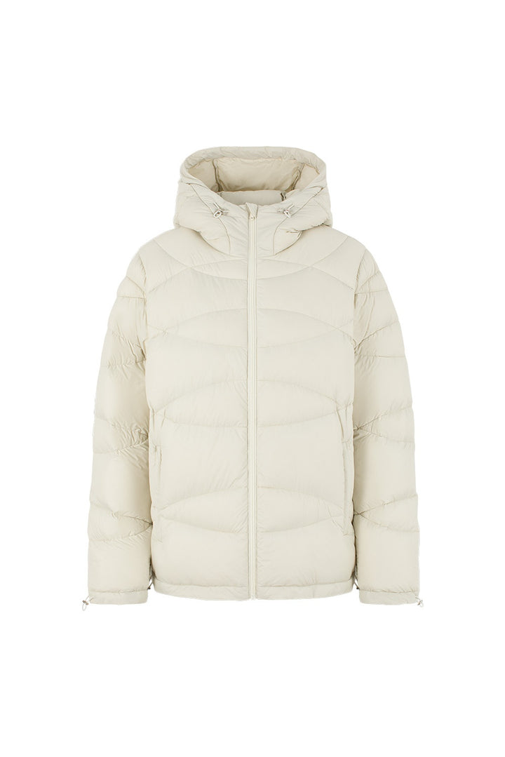 MARYLING Timeless Hooded Quilted Lightweight Down Puffer Jackets
