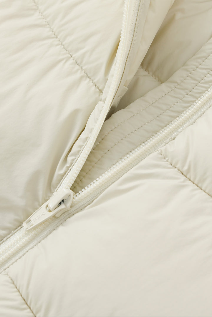 MARYLING Timeless Hooded Quilted Lightweight Down Puffer Jackets