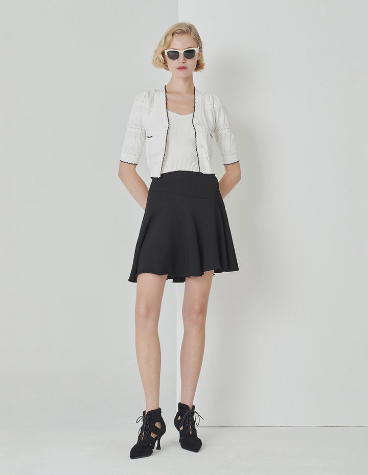 MARYLING Black Mini Skirt