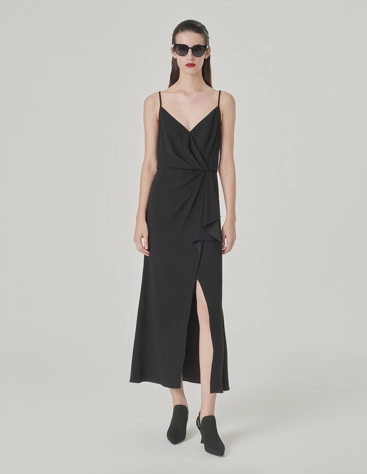 MARYLING Strappy Asymmetrical Dress