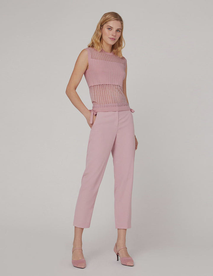 MARYLING Cherry blossom pink knit vest