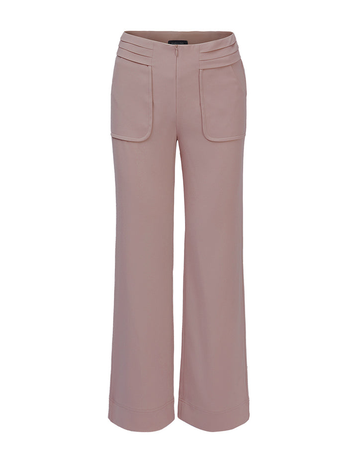 MARYLING Patch Pocket Straight Leg Pants