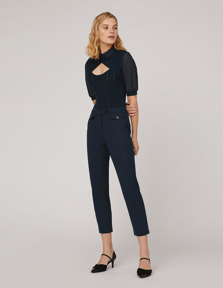 MARYLING Sexy slim fit knitted top