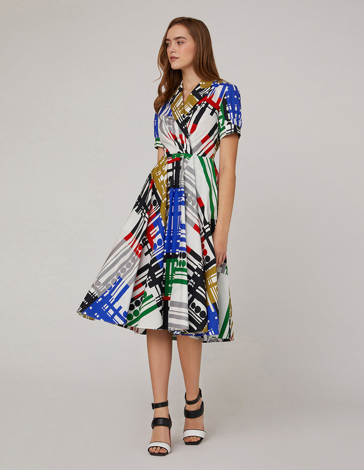 MARYLING Artistic printed dress