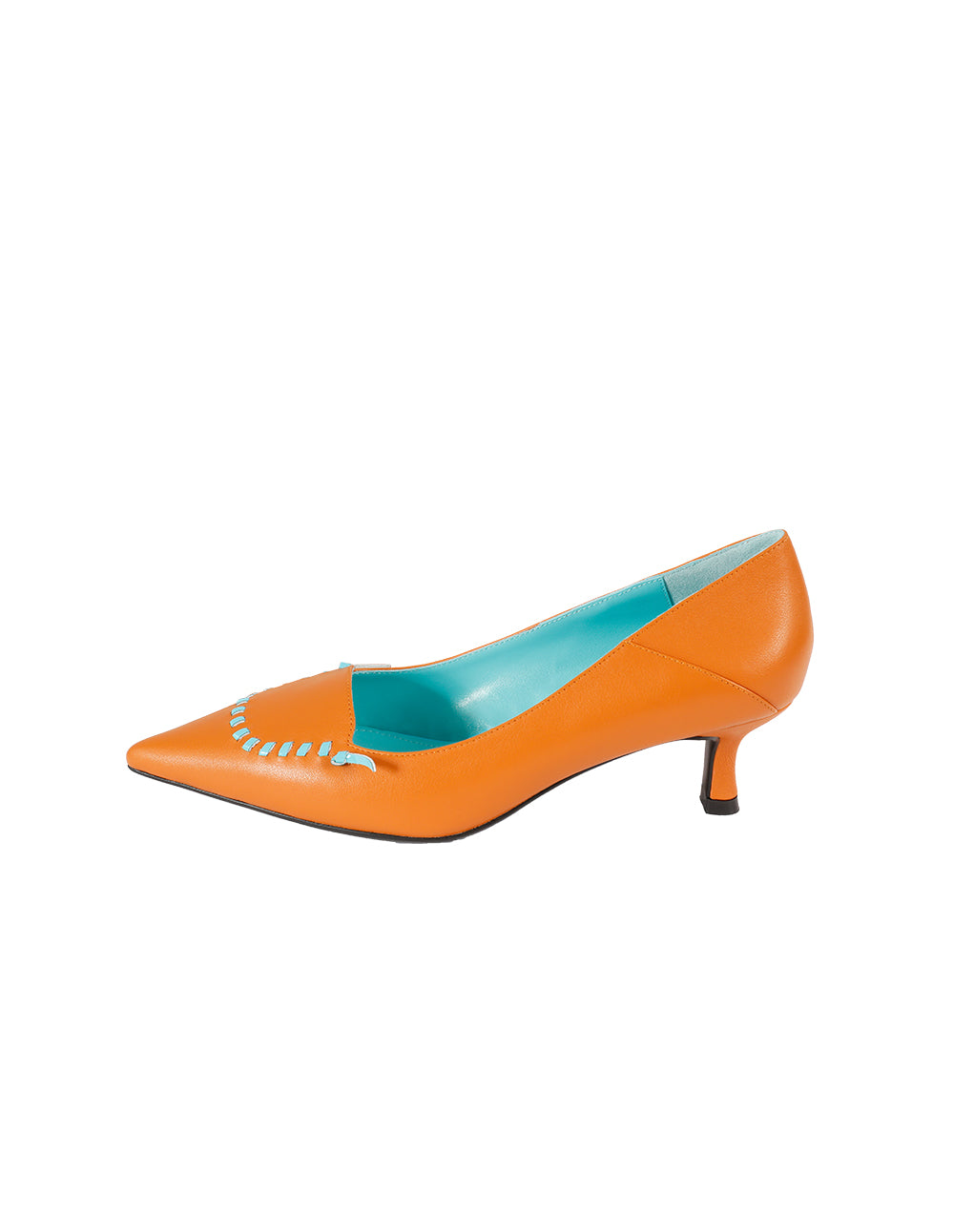 MARYLING Pointed Toe Kitten Heels