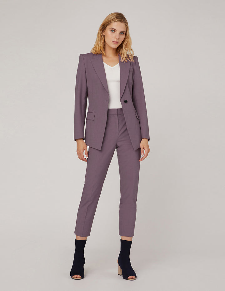 MARYLING Crop Leg Suit Trousers