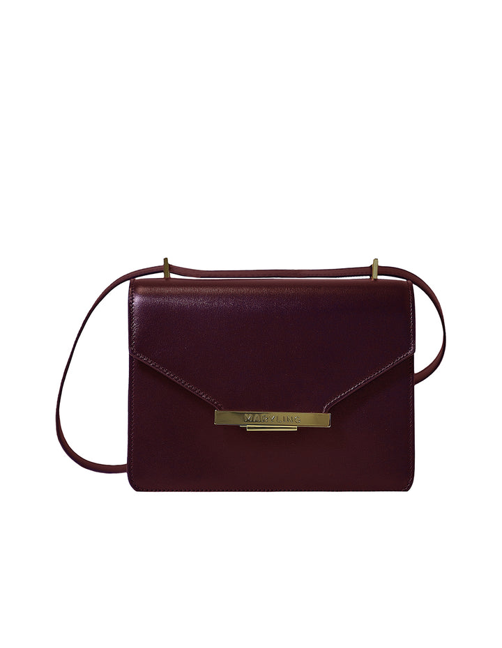 MARYLING Leather Messenger Bag