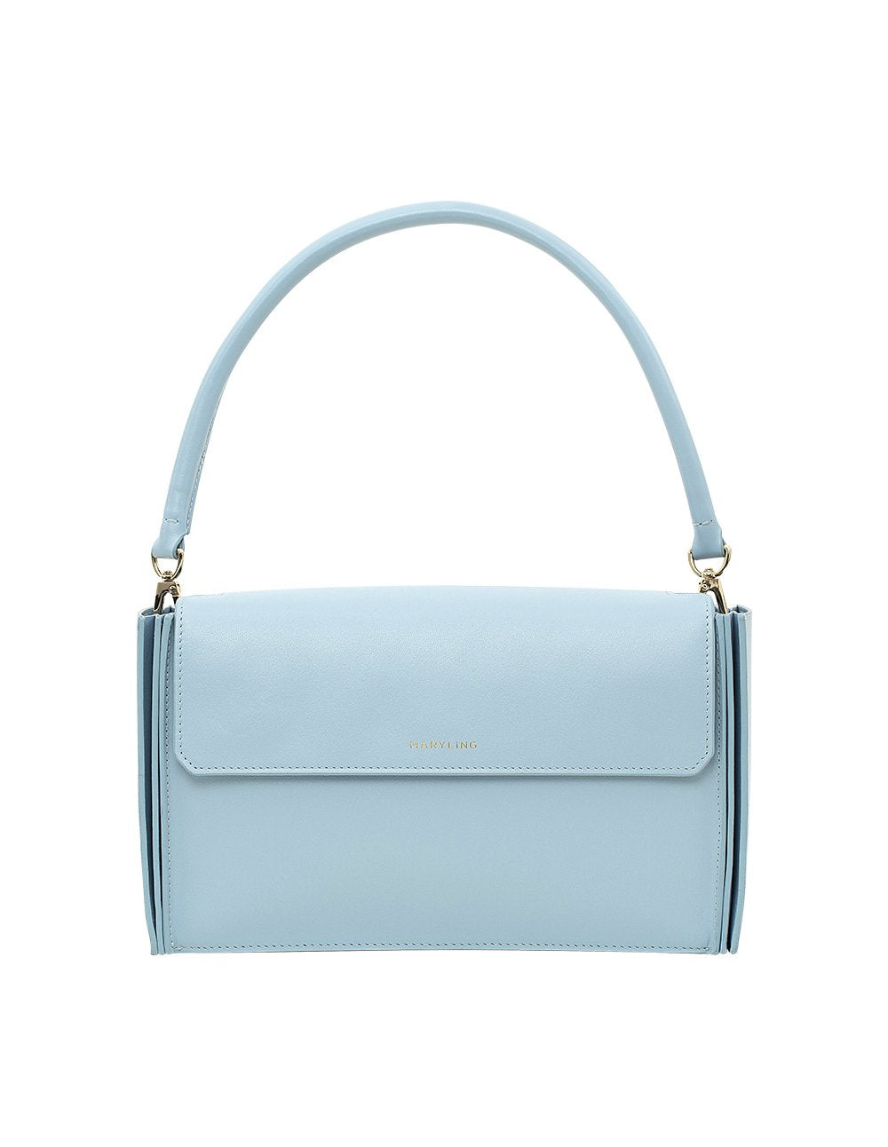 MARYLING Grained Calfskin Small Cabas Handbag