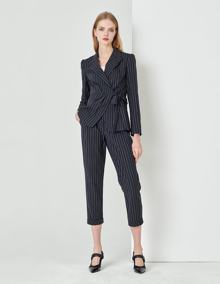 MARYLING Striped Suit Pants