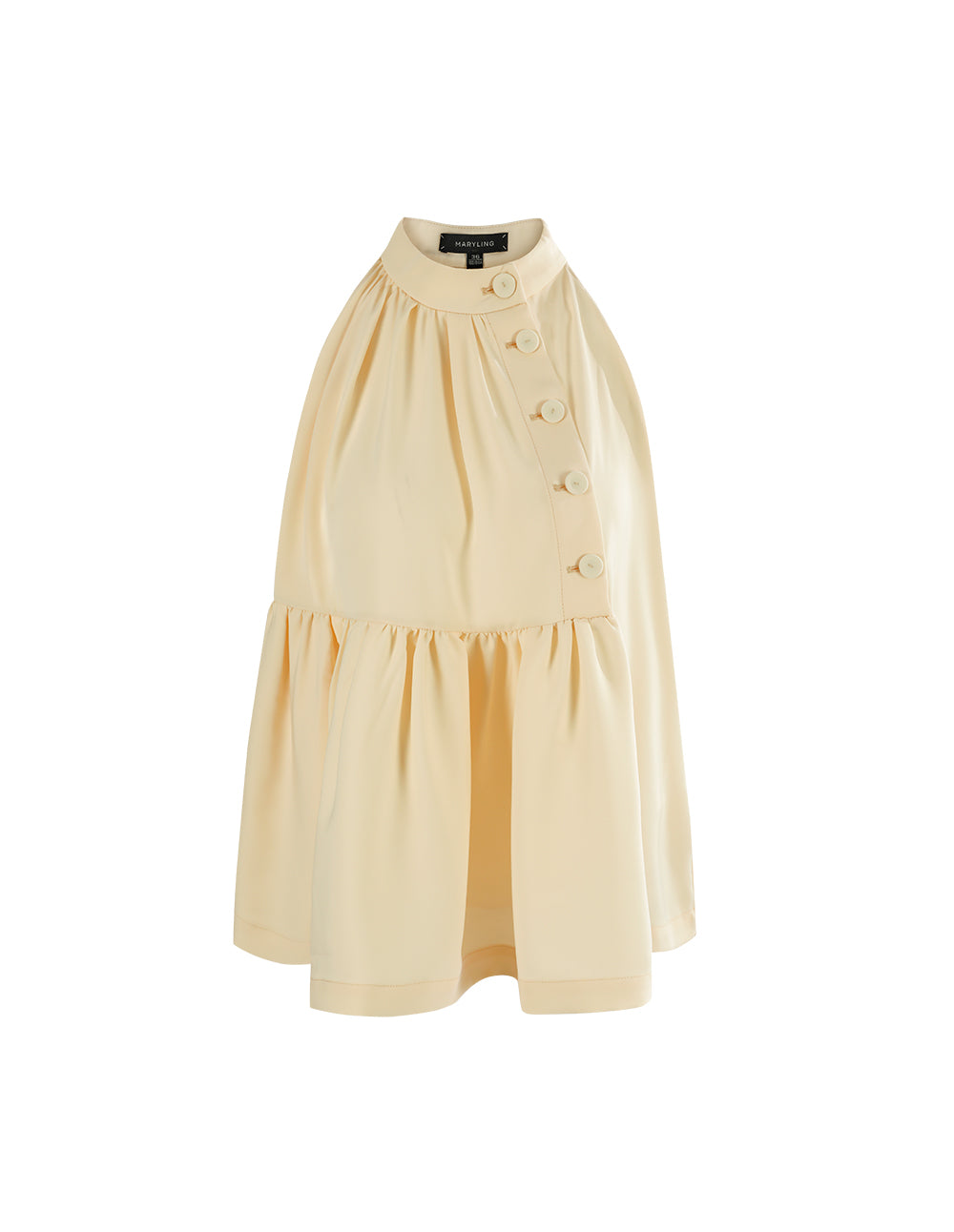 MARYLING Halterneck off shoulder top