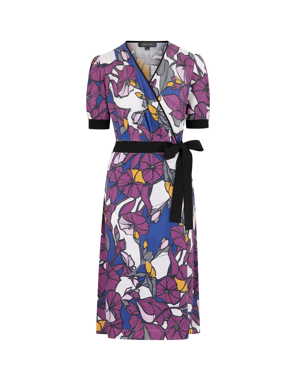 MARYLING Multicolor Print Knit Dress