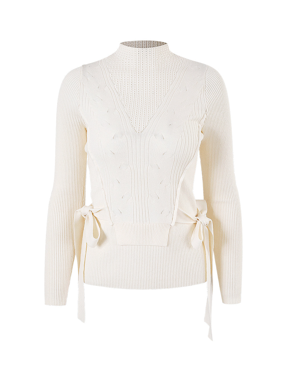 MARYLING Turtleneck Knitted Pullover