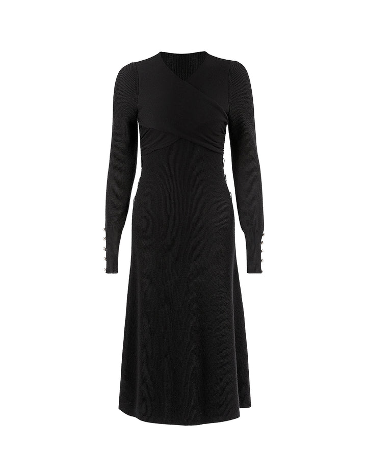 MARYLING A-Line Knitted Dress