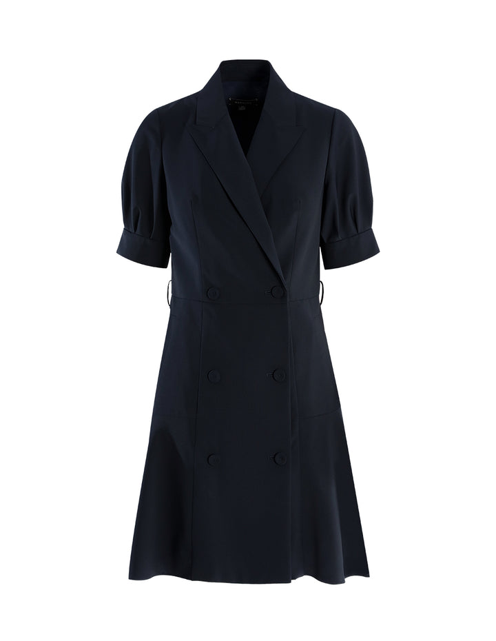 MARYLING Double breasted lapel collar suit dress
