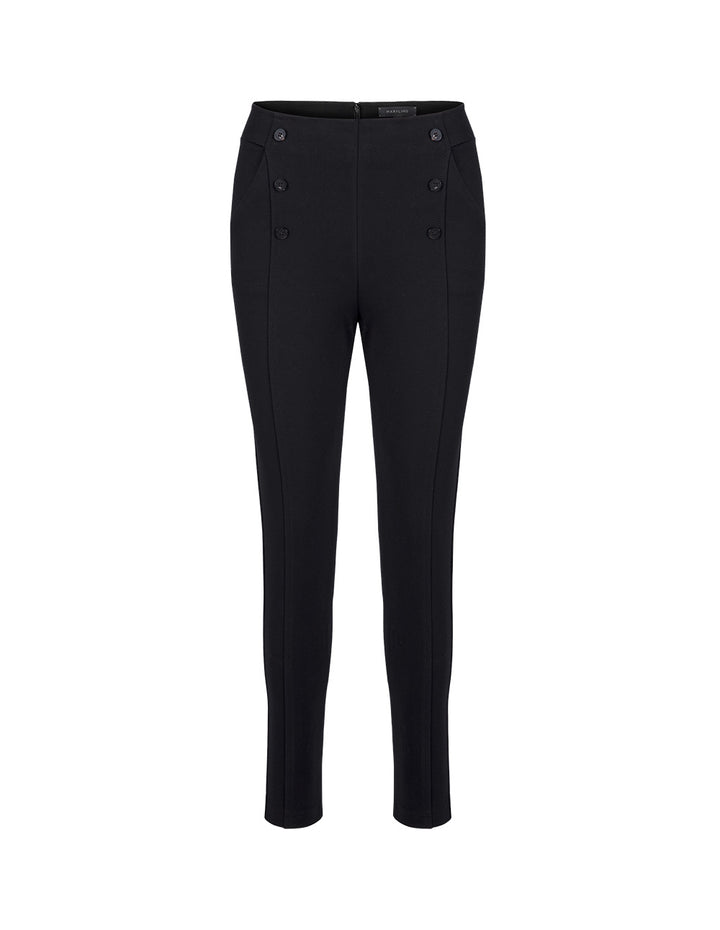 MARYLING  Black Stretch Skinny Pants