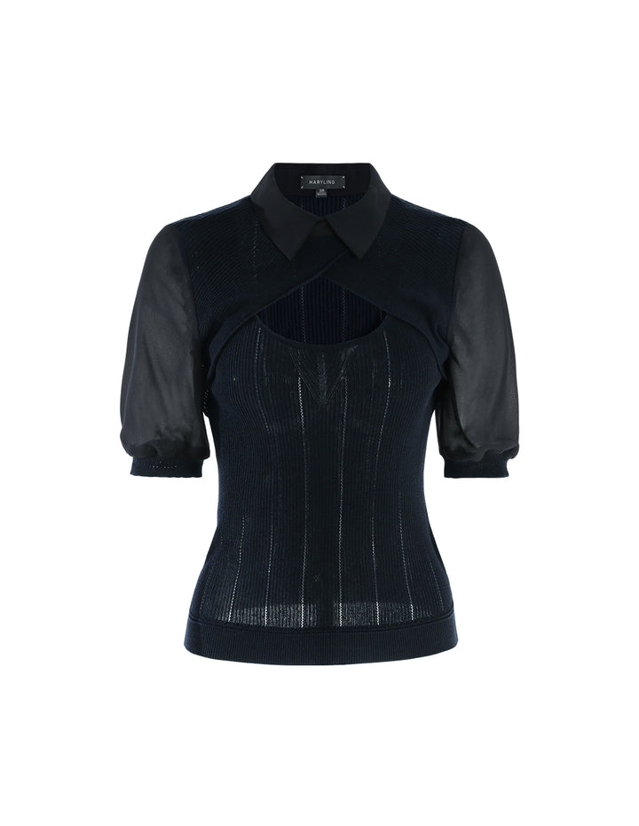 MARYLING Sexy slim fit knitted top