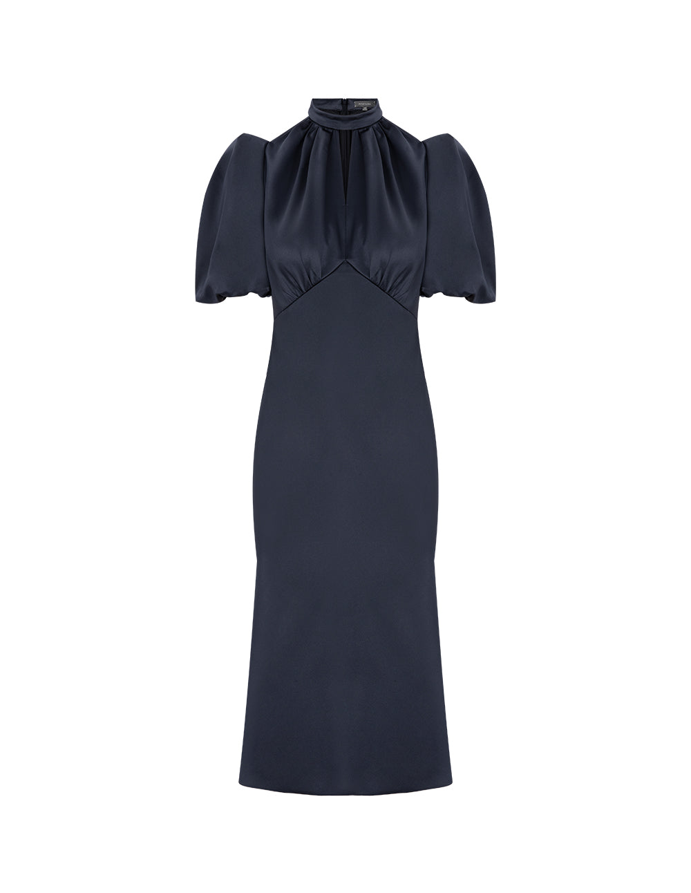 MARYLING Dark Blue Strapless High Waist Mermaid Dress