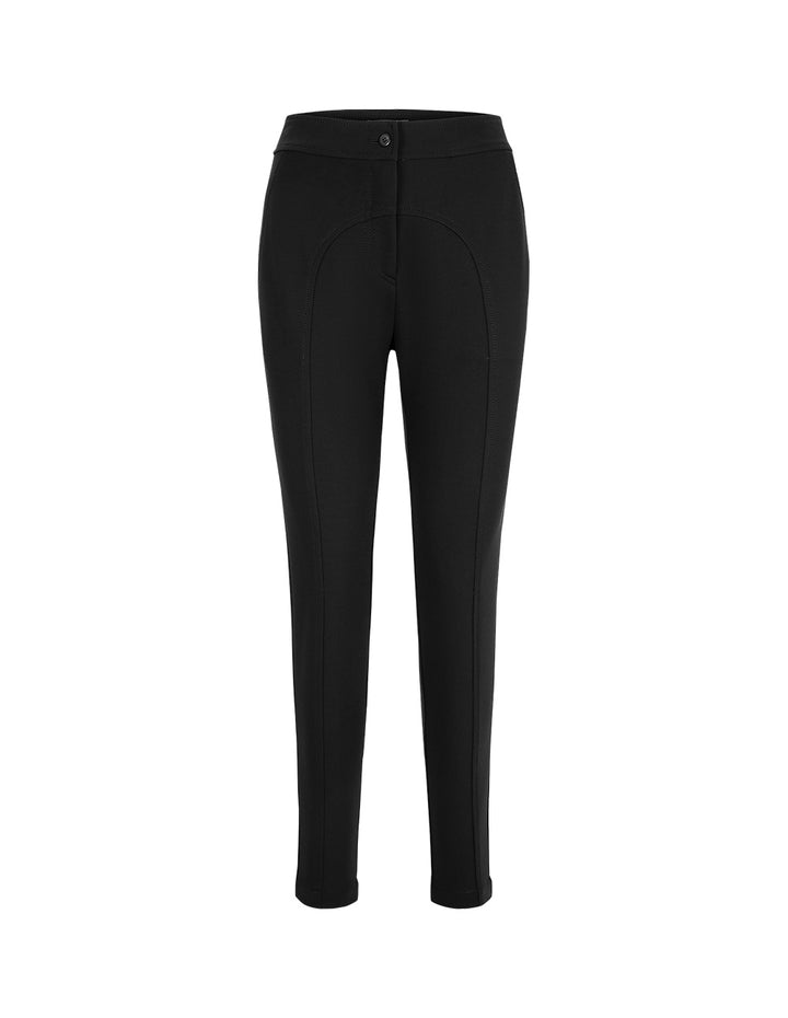 MARYLING Black Classic Slim Fit Stretch Leggings