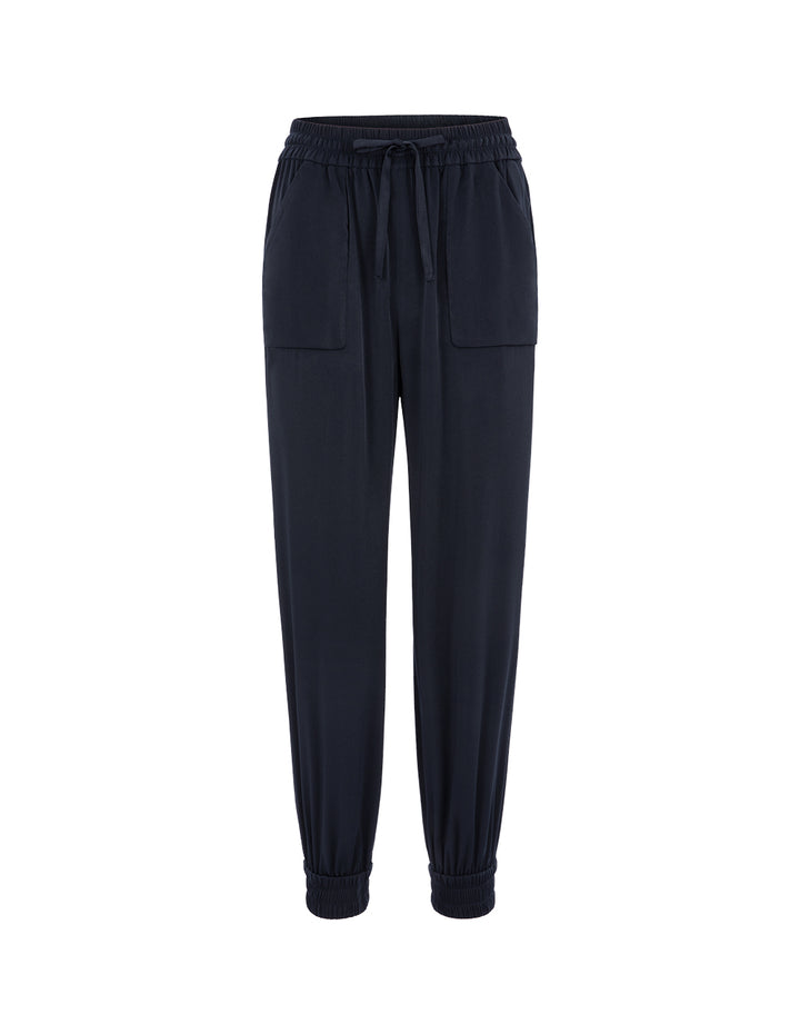 MARYLING Midnight Blue Loose-Fit Jogging Pants