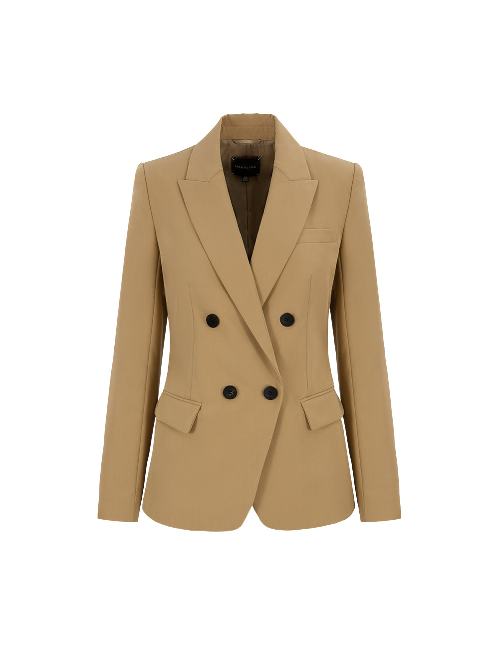 MARYLING Flip Collar Double-Breasted Suit