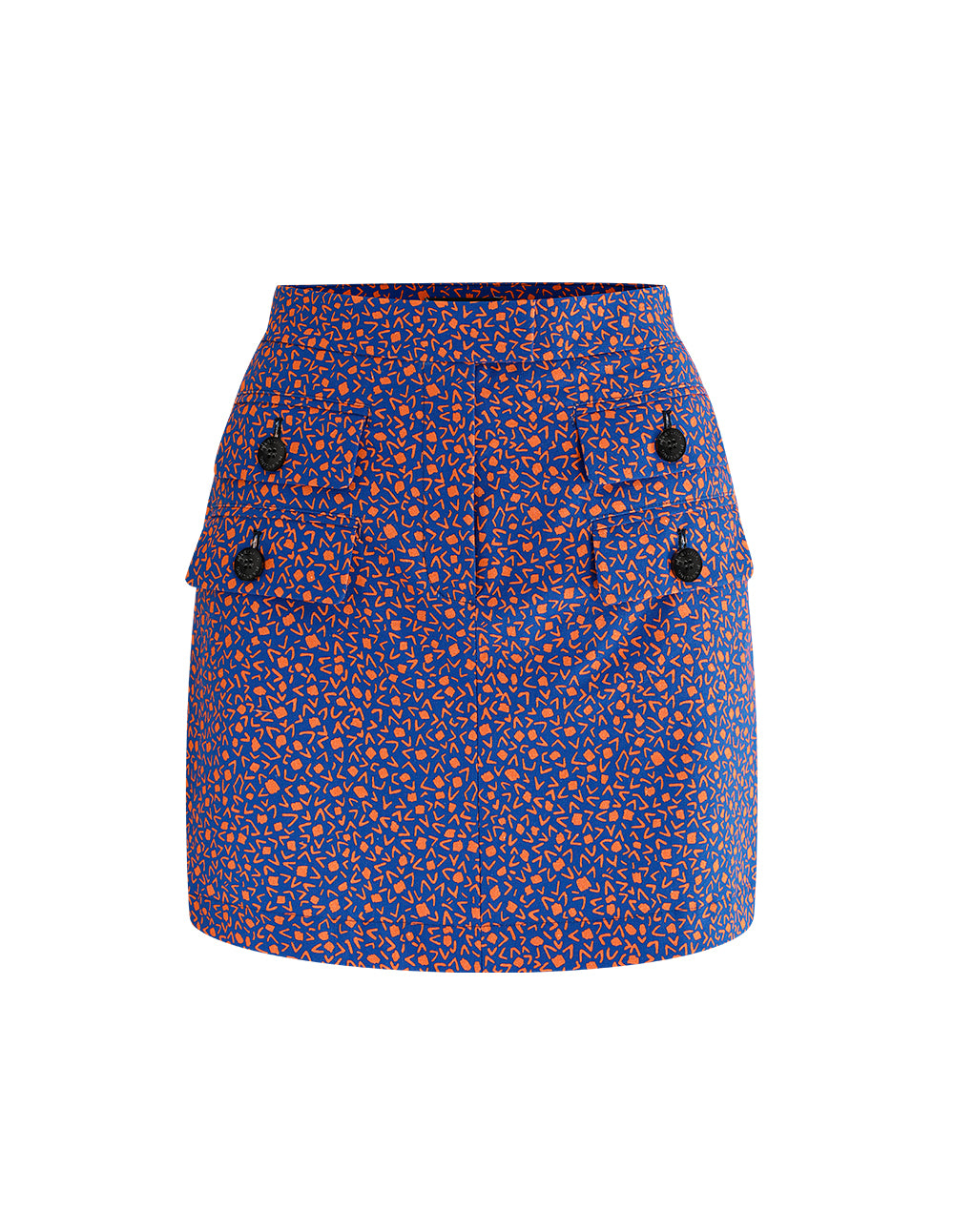 MARYLING Flap Pocket Mini Skirt