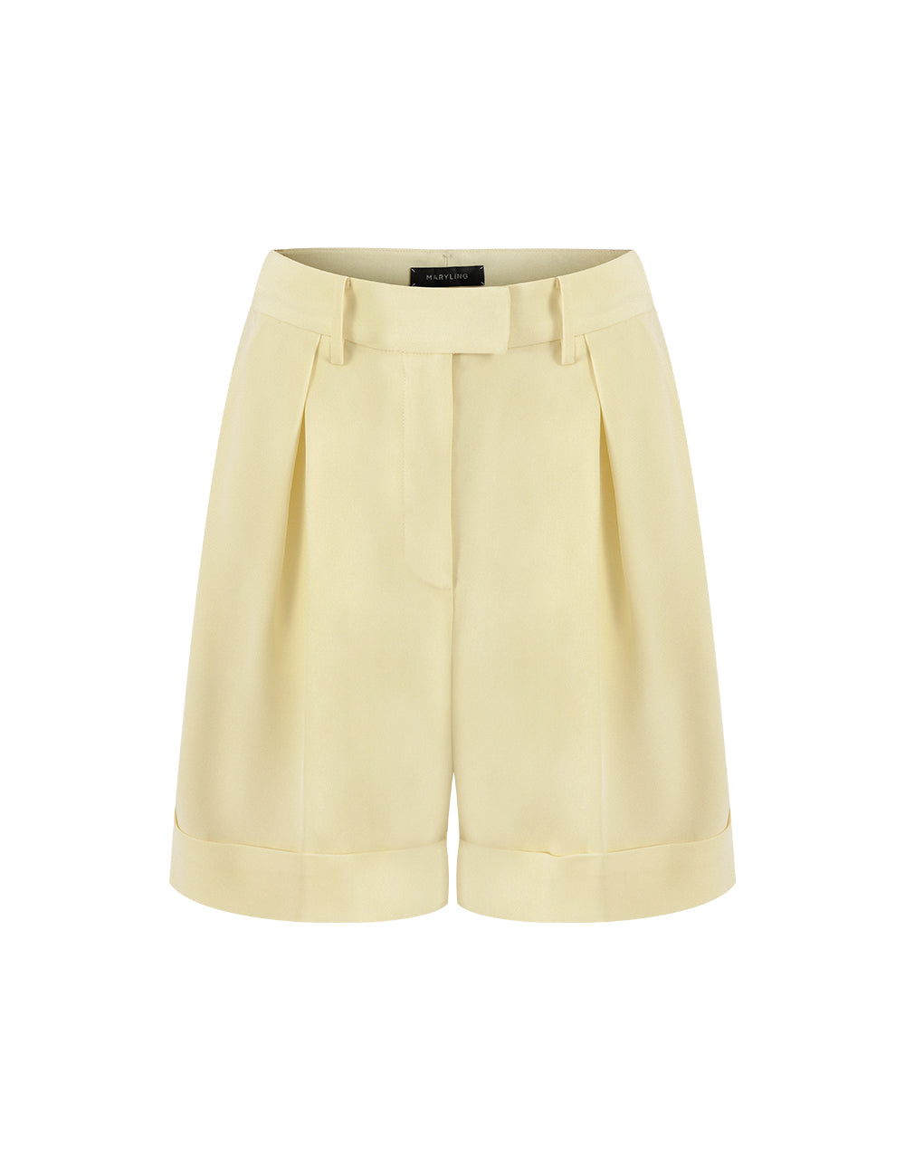 MARYLING Acetate Bermuda Shorts
